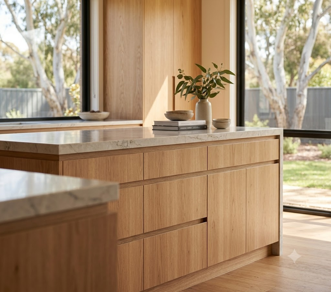 Custom kitchen cabinetry joinery